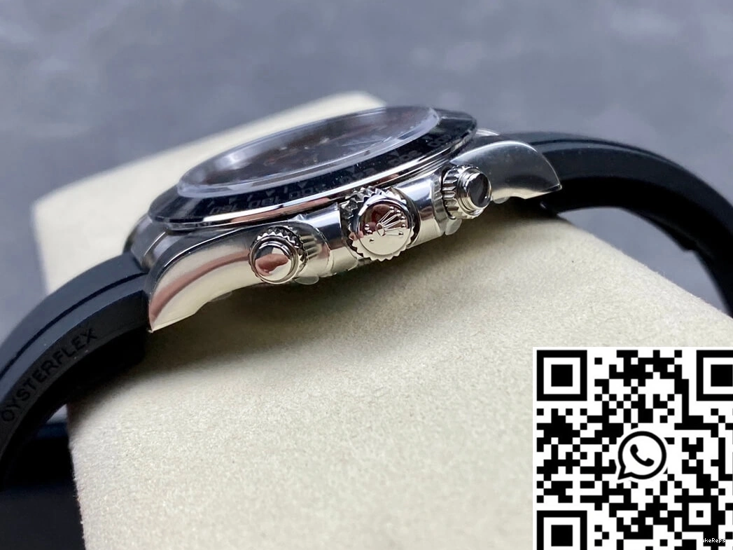 Clean 116509 Cosmograph Rolex Black Daytona Dial Factory 0425